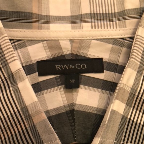 RW&CO COTTON BUTTON UP SHIRT - Picture 6 of 9